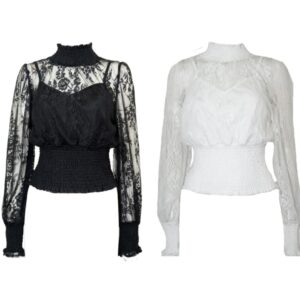 Camisa Renda Elaa