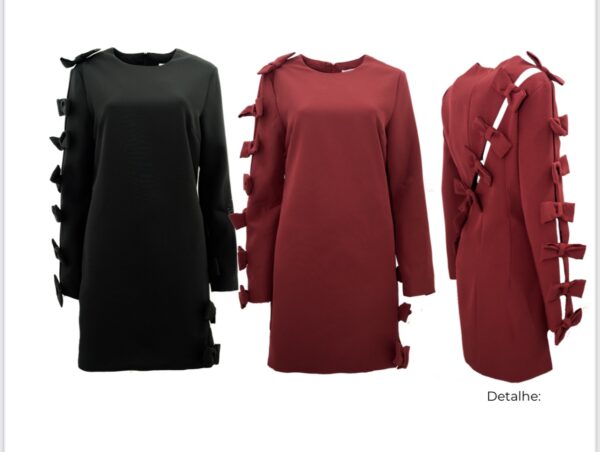 Vestido Laço Sabrina