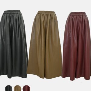 Calça Max Pantalona PU Adriana