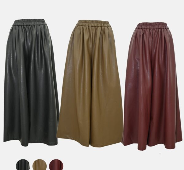 Calça Max Pantalona PU Adriana
