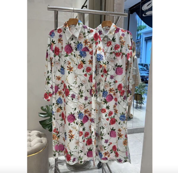Vestido Longo Estampa Floral