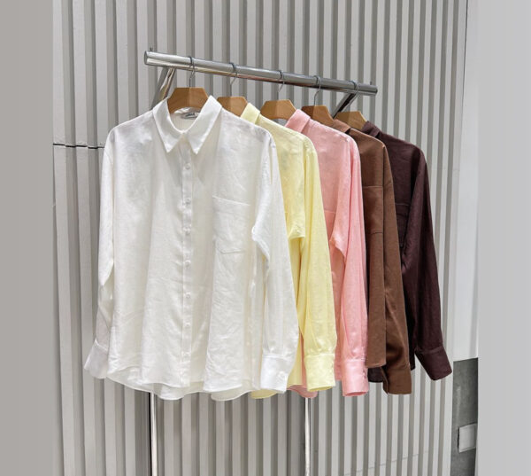 Camisa Manga Longa Linho