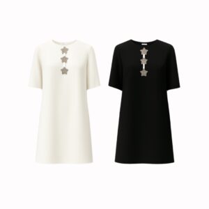 Vestido Com Aplicação Estrela