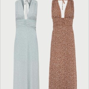 Vestido Longo Estampado Floral