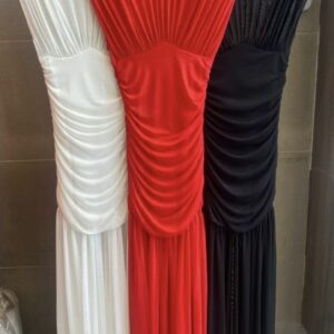 Vestido Longo Drapeado