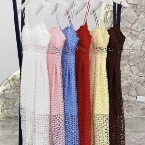 Vestido De Renda Longo