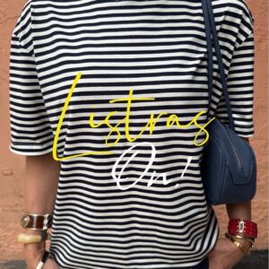 Camiseta Listrada