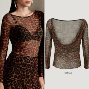 Blusa Degagê De Tule