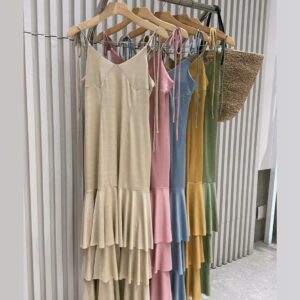 Vestido Longo Poliéster