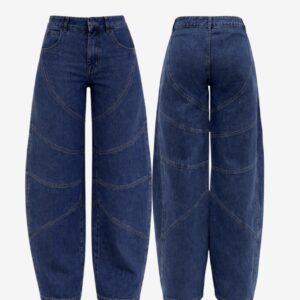 Calça Jeans Barrel