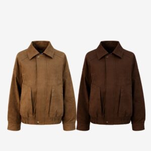 Jaqueta Bomber Suede
