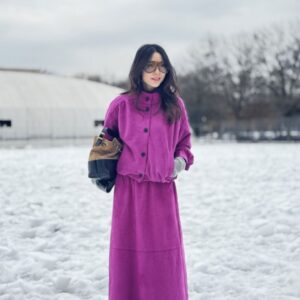 Jaqueta Bomber Suede