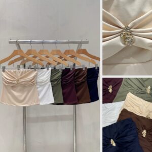 Blusa Tomara Que Caia Com Detalhe Frontal