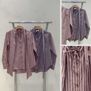 Camisa Algodão Tricoline Listrada