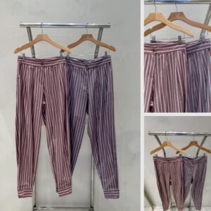 Calça Algodão Tricoline Listrada