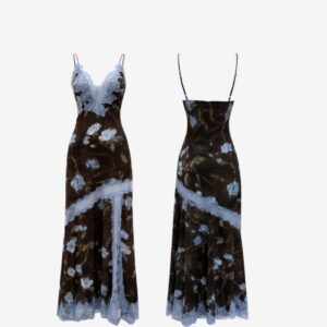 Vestido Slip Dress Floral Print
