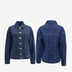 Jaqueta Jeans Corset