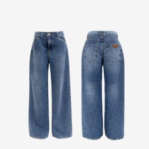 Calça Jeans Reta