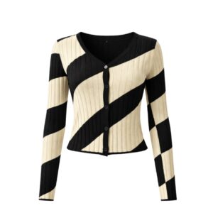 Cardigan Modal Canelado