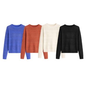 Blusa Tricot Manga Longa