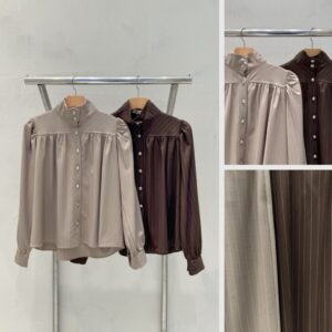 Blusa Alfaiataria Risca De Giz