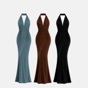 Vestido Frente Única Drapeado