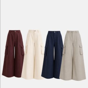 Calça Pantalona Cargo