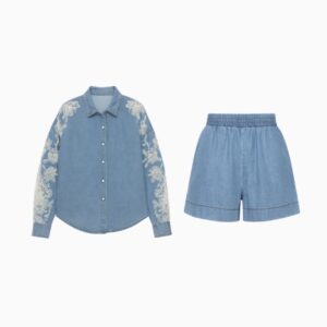 Conjunto Jeans Com Guiper