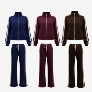 Conjunto Moletom Com Detalhe Renda