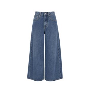 Calça Jeans Palazzo
