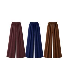 Calça Pantalona Suede