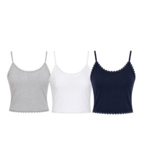 Regata Curta Basic Renda