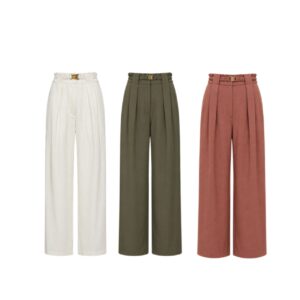 Calça Pantalona Cinto