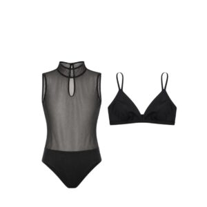 Body De Chiffon Com Top