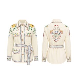 Parka Bordada