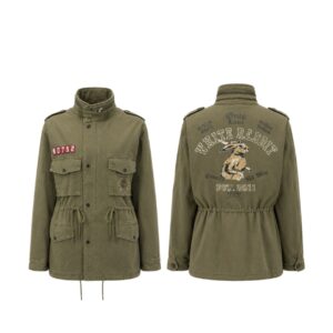 Parka Militar Estampada