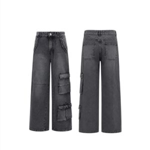 Calça Jeans Cargo