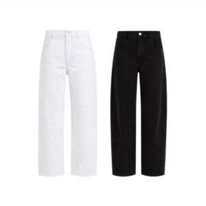 Calça Jeans Barrel