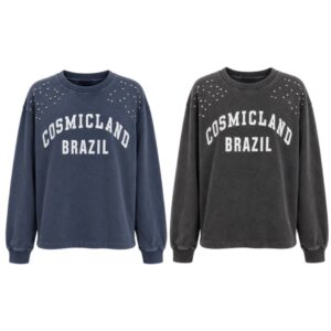 Moletom Aplicações Brazil