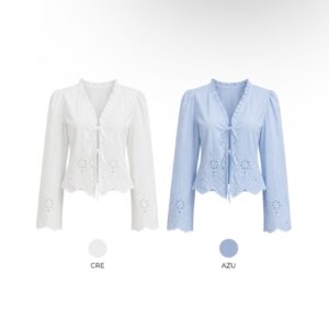 Blusa Laise Manga Longa